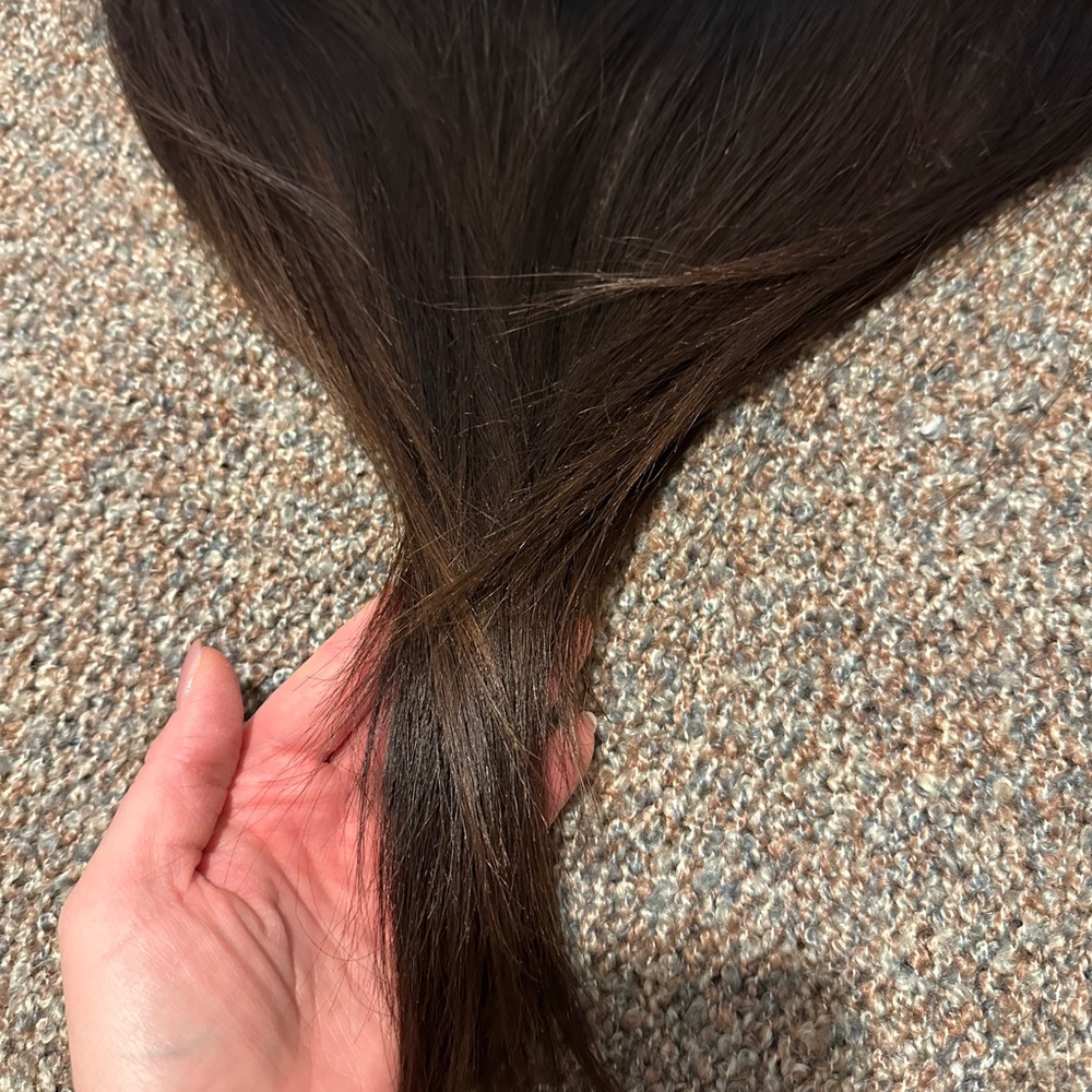 BELLAMI Professional Flex Weft Hair Extensions Dark Brown - Picture 5 of 5